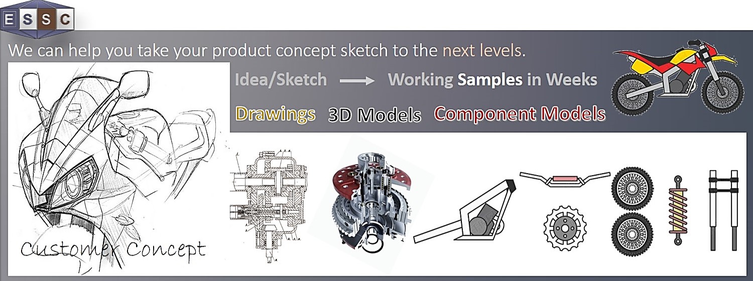 Fast/Rapid Turn Around, Cost Friendly & Competitive Engineering Drawing Service, 3D Model Drawing Service, CNC 3D Printing Service, Rapid Prototyping & Samples Service